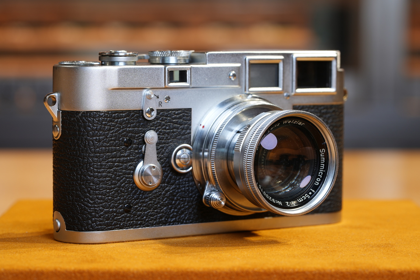 Leica M3プロトタイプにズミクロンを装着して撮影した写真