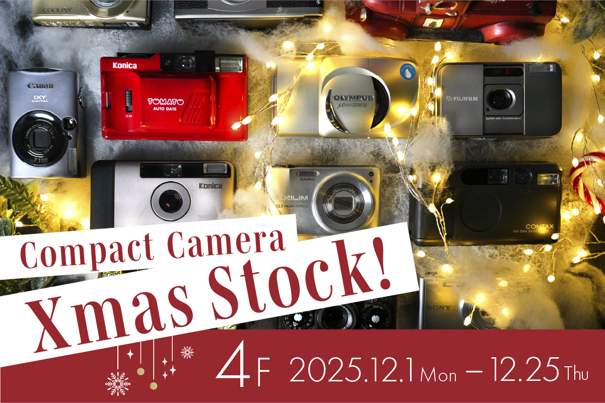 YouTube配信 「【この冬は写真を贈ろう】クリスマス限定フィルムカメラ 